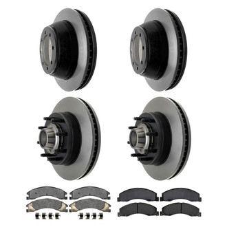 ACDelco® - Gold™ Front and Rear Brake Kit with Semi-Metallic Pads