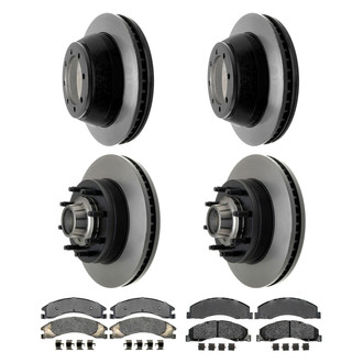 ACDelco® - Gold™ Front and Rear Brake Kit with Semi-Metallic Pads