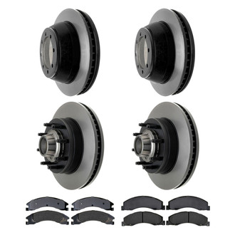 ACDelco® - Gold™ Front and Rear Brake Kit with Semi-Metallic Pads