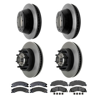ACDelco® - Gold™ Front and Rear Brake Kit with Semi-Metallic Pads
