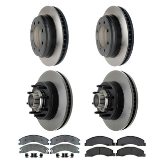 ACDelco® - Gold™ Front and Rear Brake Kit with Semi-Metallic Pads