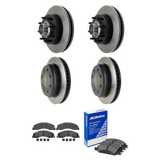 ACDelco® - Gold™ Front and Rear Brake Kit with Semi-Metallic Pads