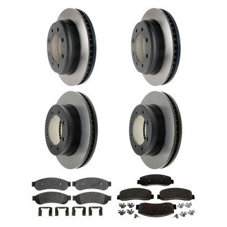 ACDelco® - Gold™ Front and Rear Brake Kit with Semi-Metallic Pads