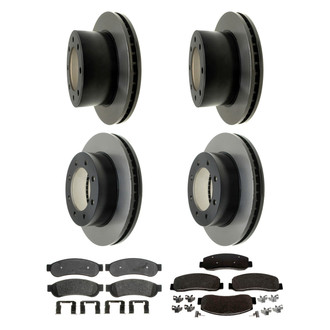 ACDelco® - Gold™ Front and Rear Brake Kit with Semi-Metallic Pads