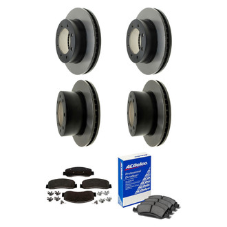 ACDelco® - Gold™ Front and Rear Brake Kit with Semi-Metallic Pads
