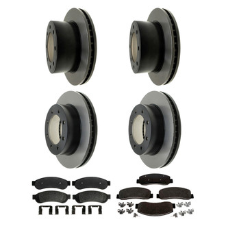 ACDelco® - Gold™ Front and Rear Brake Kit with Semi-Metallic Pads