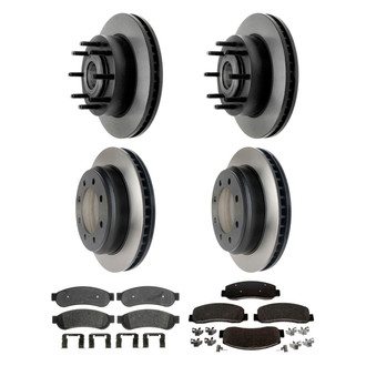 ACDelco® - Gold™ Front and Rear Brake Kit with Semi-Metallic Pads