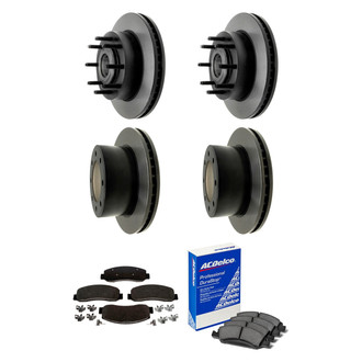 ACDelco® - Gold™ Front and Rear Brake Kit with Semi-Metallic Pads