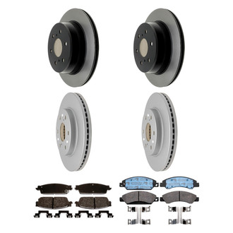 ACDelco® - Gold™ Front and Rear Brake Kit with Semi-Metallic Pads