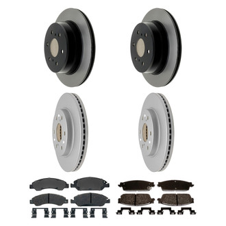 ACDelco® - Gold™ Front and Rear Brake Kit with Semi-Metallic Pads
