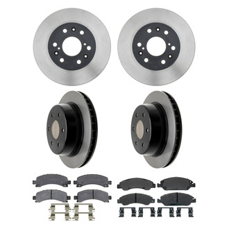 ACDelco® - Gold™ Front and Rear Brake Kit with Semi-Metallic Pads