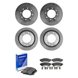 ACDelco® - Gold™ Front and Rear Brake Kit with Semi-Metallic Pads