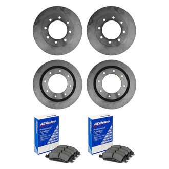 ACDelco® - Gold™ Front and Rear Brake Kit with Semi-Metallic Pads