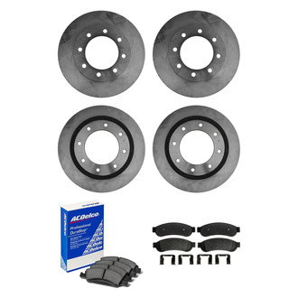 ACDelco® - Gold™ Front and Rear Brake Kit with Semi-Metallic Pads