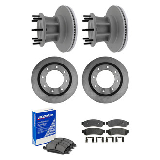 ACDelco® - Gold™ Front and Rear Brake Kit with Semi-Metallic Pads