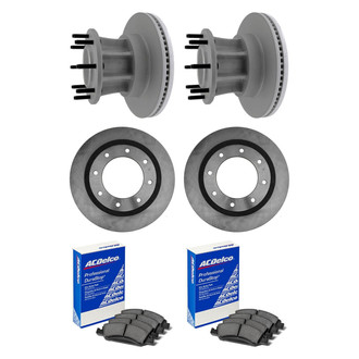 ACDelco® - Gold™ Front and Rear Brake Kit with Semi-Metallic Pads