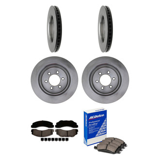 ACDelco® - Gold™ Front and Rear Brake Kit with Ceramic Pads