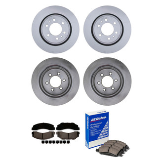 ACDelco® - Gold™ Front and Rear Brake Kit with Ceramic Pads
