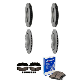 ACDelco® - Gold™ Front and Rear Brake Kit with Ceramic Pads
