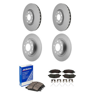 ACDelco® - Gold™ Front and Rear Brake Kit with Ceramic Pads