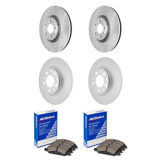 ACDelco® - Gold™ Front and Rear Brake Kit with Ceramic Pads