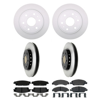 ACDelco® - Gold™ Front and Rear Brake Kit with Semi-Metallic Pads