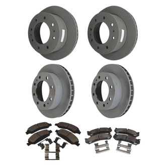 ACDelco® - GM Genuine Parts™ Plain Brake Kit with Semi-Metallic Pads