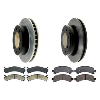 ACDelco® - Performance Gold™ Severe Duty Slotted Disc Brake Rotor Quantity Kit