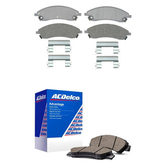 ACDelco® - Silver™ Ceramic Front and Rear Disc Brake Pad Set