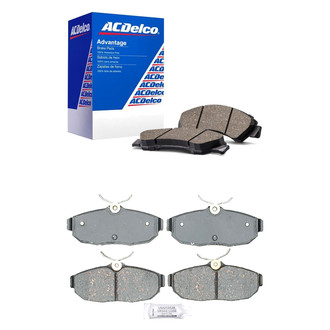 ACDelco® - Silver™ Ceramic Disc Brake Pads