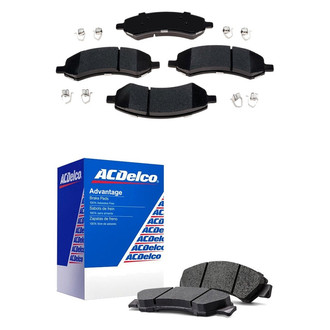 ACDelco® - Silver™ Semi-Metallic Front and Rear Disc Brake Pad Set