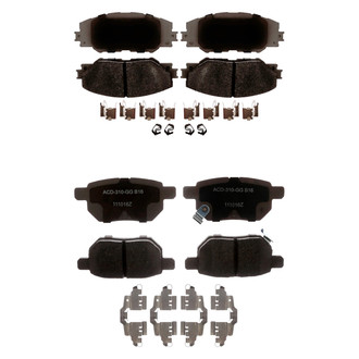 ACDelco® - Silver™ Ceramic Disc Brake Pads