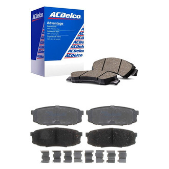 ACDelco® - Silver™ Ceramic Front and Rear Disc Brake Pad Set