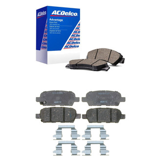 ACDelco® - Silver™ Ceramic Front and Rear Disc Brake Pad Set