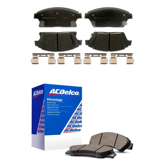 ACDelco® - Silver™ Ceramic Front and Rear Disc Brake Pad Set