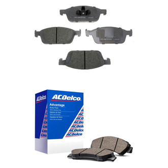ACDelco® - Silver™ Ceramic Front and Rear Disc Brake Pad Set