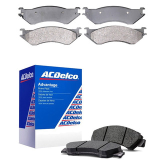 ACDelco® - Silver™ Semi-Metallic Front and Rear Disc Brake Pad Set