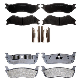 ACDelco® - Silver™ Semi-Metallic Disc Brake Pads