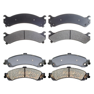 ACDelco® - Silver™ Ceramic Front and Rear Disc Brake Pad Set