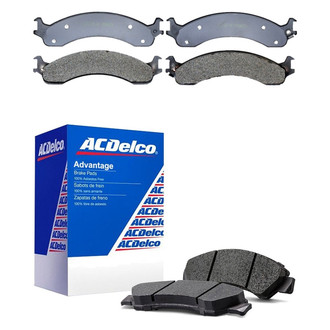 ACDelco® - Silver™ Semi-Metallic Front and Rear Disc Brake Pad Set