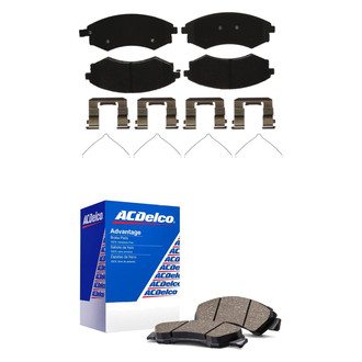 ACDelco® - Silver™ Ceramic Front and Rear Disc Brake Pad Set