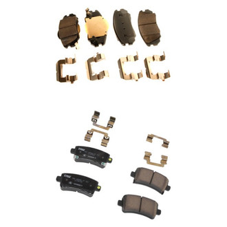ACDelco® - Genuine GM Parts™ Front and Rear Disc Brake Pad Set