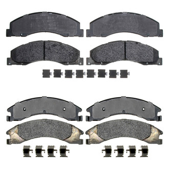 ACDelco® - Gold™ Semi-Metallic Front and Rear Disc Brake Pad Set