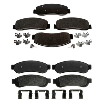 ACDelco® - Gold™ Semi-Metallic Front and Rear Disc Brake Pad Set