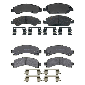 ACDelco® - Gold™ Semi-Metallic Front and Rear Disc Brake Pad Set