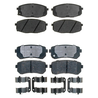 ACDelco® - Gold™ Ceramic Front and Rear Disc Brake Pad Set