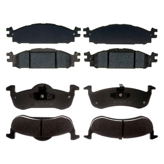 ACDelco® - Gold™ Semi-Metallic Front and Rear Disc Brake Pad Set