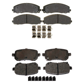 ACDelco® - Gold™ Ceramic Front and Rear Disc Brake Pad Set