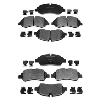 ACDelco® - Gold™ Semi-Metallic Front and Rear Disc Brake Pad Set