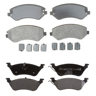 ACDelco® - Gold™ Semi-Metallic Front and Rear Disc Brake Pad Set